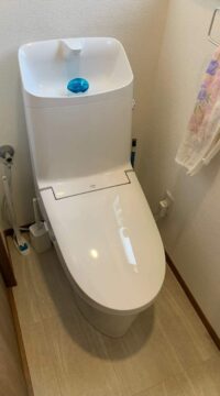 トイレ：福島県伊達市　トイレ丸ごとリフォーム