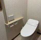 トイレ：福島県郡山市　ロータンクですっきり綺麗なトイレリフォーム