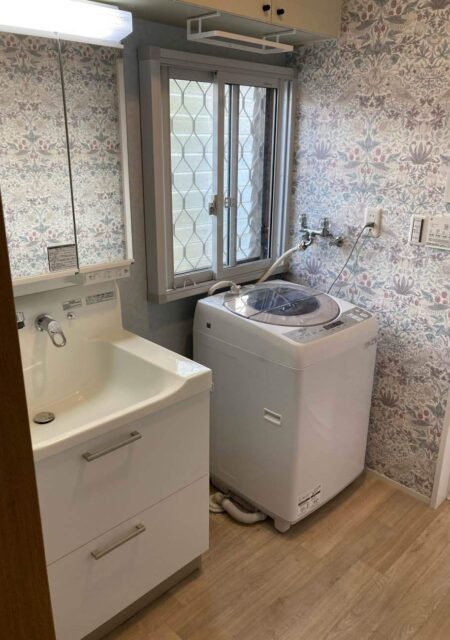 洗面台：福島県福島市　トクラスのエポックで収納たっぷり洗面台のリフォーム